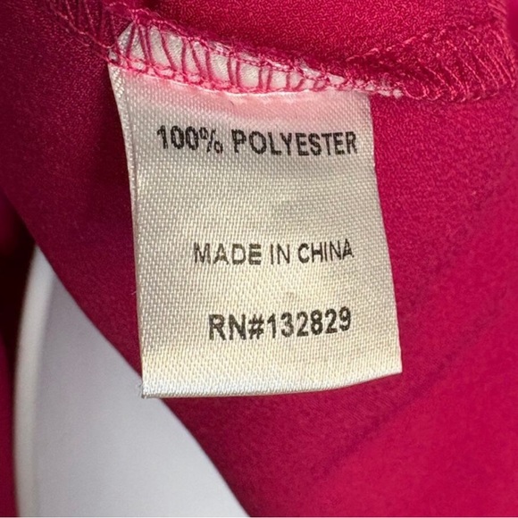 NWT Superdown Vibrant Pink satin mini dress - Picture 10 of 11